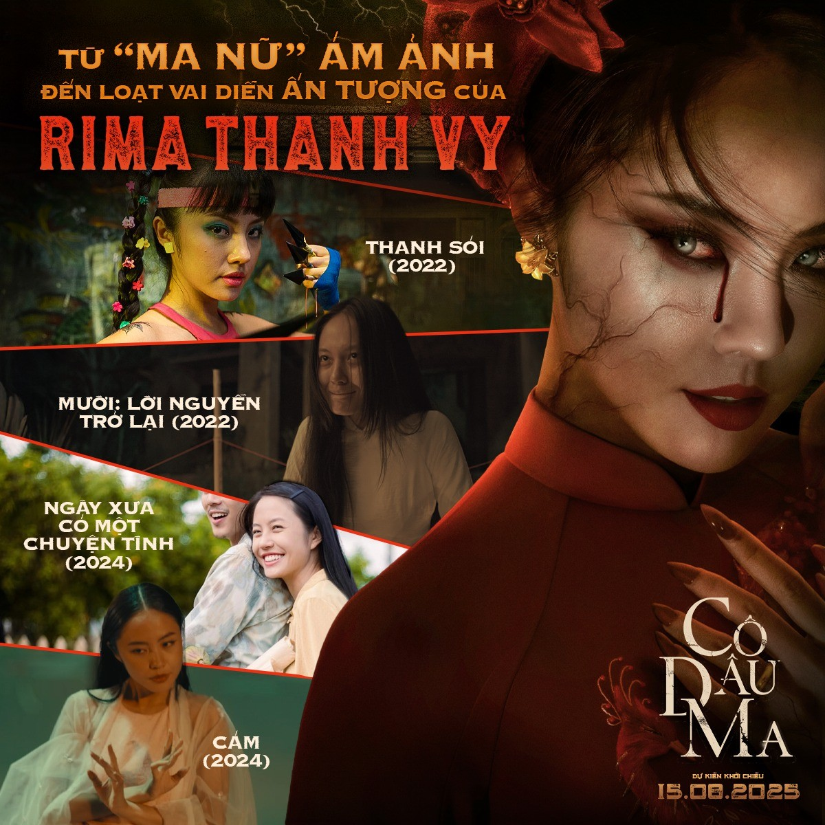 Rima Thanh Vy: Mỹ nhân Việt có vẻ đẹp ma mị tràn màn hình 4
