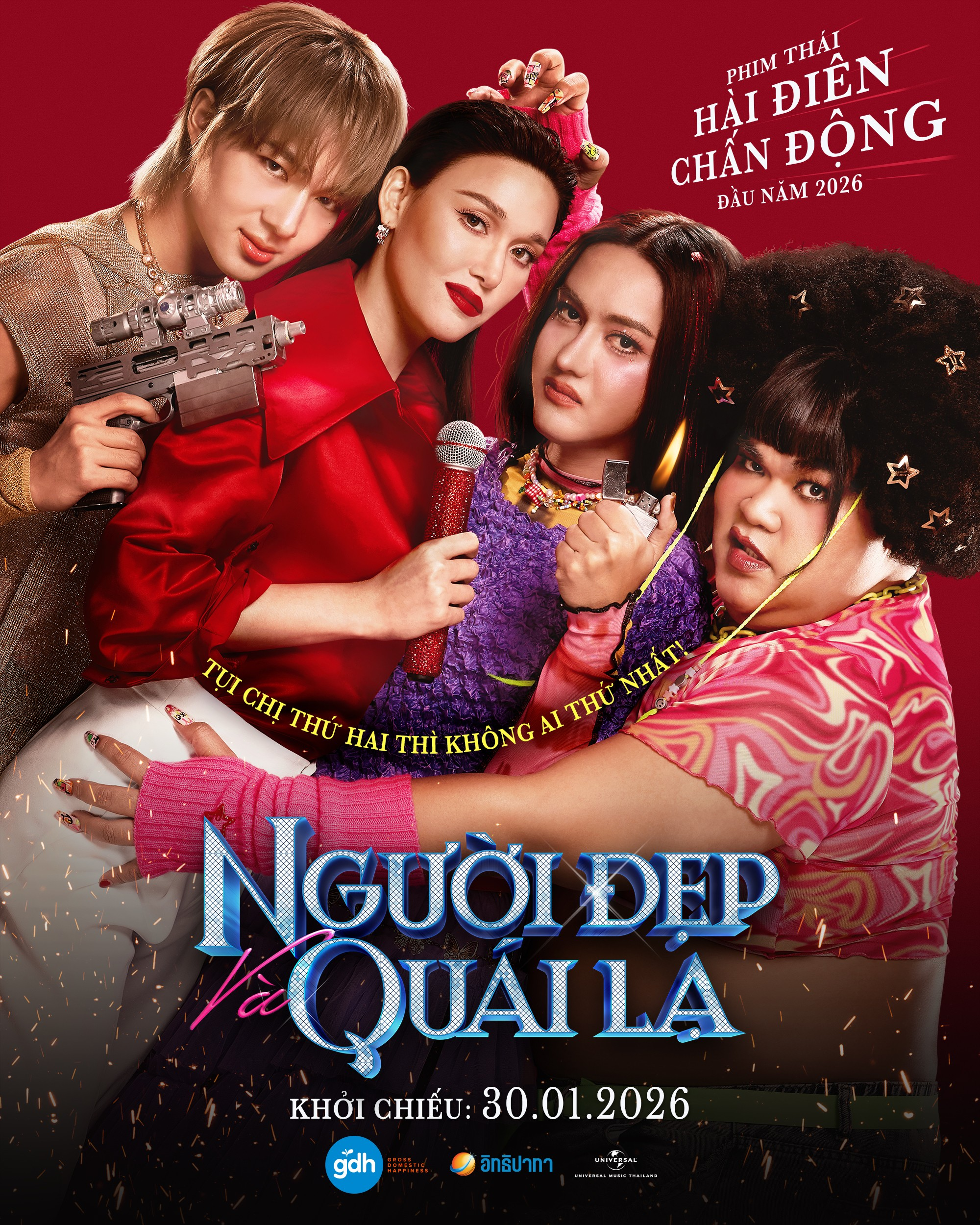 Siêu phẩm hài Thái Lan "Người đẹp và quái lạ" đổ bộ rạp Việt 6